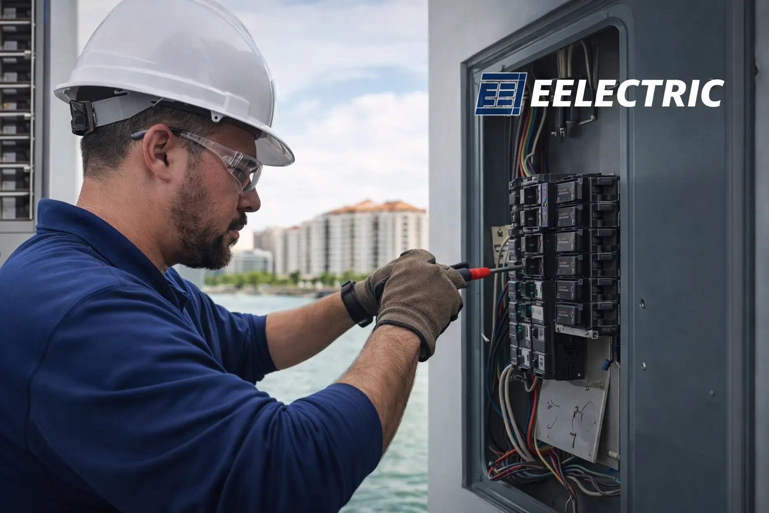 EELECTRIC LLC electrician providing electrical service in South Florida